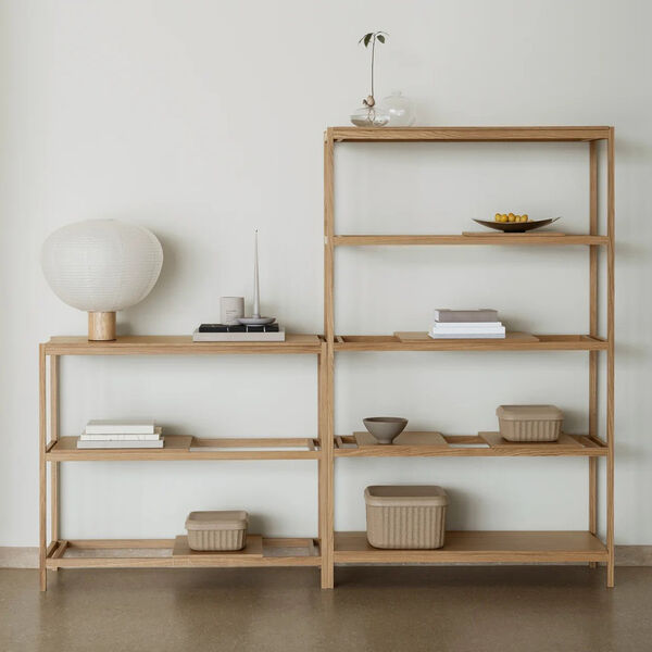 SUKOYA Wooden Shelf Small, natural lacquered SUKOYA Wooden Shelf Small, natural lacquered, Blomus