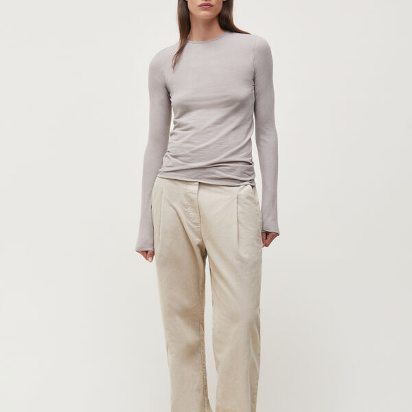 Gentle Long Sleeve, grey, Aiayu