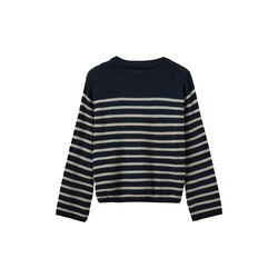 TildaSW Sweater, navy striped, Sofie Schnoor