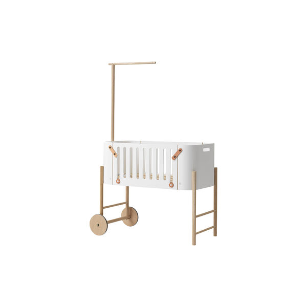 Holder til Wood co-sleeper sengehimmel & uro, eg, Oliver Furniture