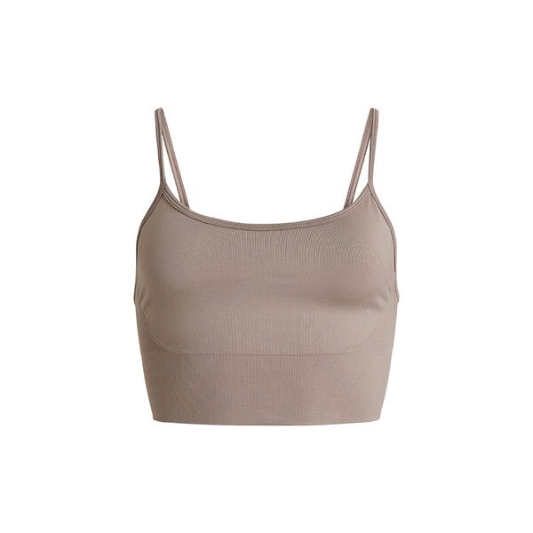 Hilde Seamless sports bra, mocha, Rethinkit