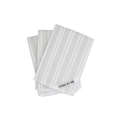 Pure vaskeklud, white/grey, CARE BY ME