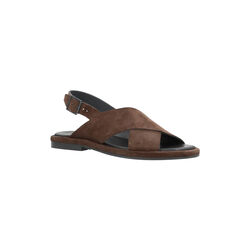ONRY Strap SO Flat sandals, chocolat, phenumb copenhagen