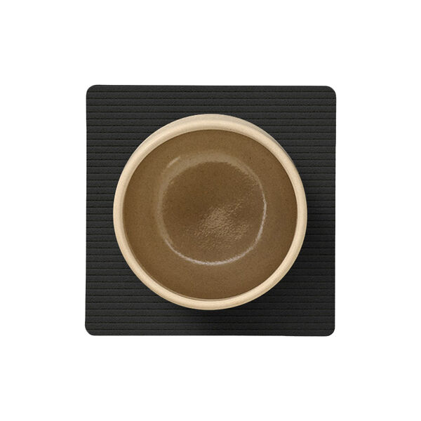 Corduroy glasbrik Square, black ink, LIND DNA