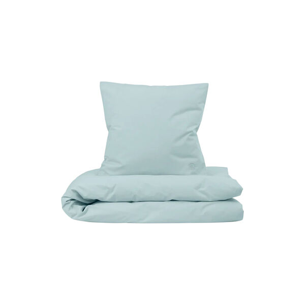 SUPIMA PERCALE baby- og juniorsengetøj, minimal blue, Georg Jensen Damask