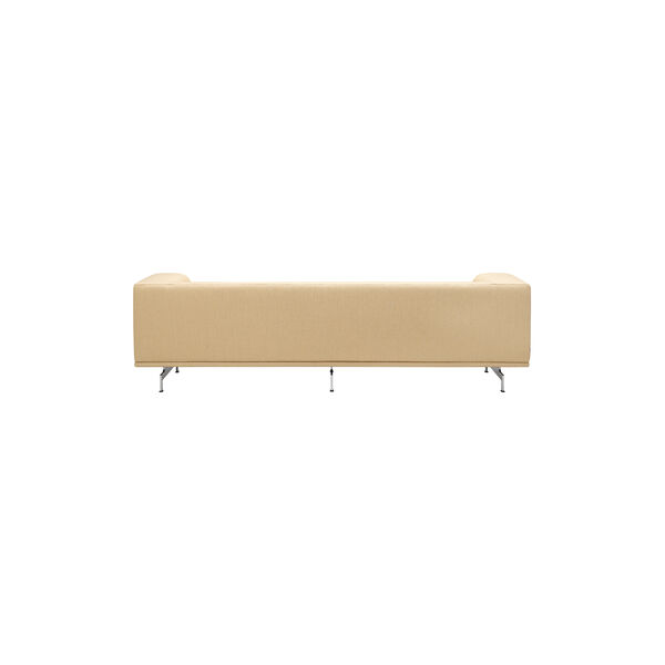 4511 Delphi 3 pers. sofa, keiga 422/aluminium, Fredericia Furniture