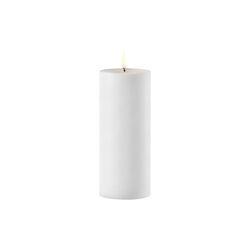 Outdoor LED maxi pillar, white, Uyuni Lighting
