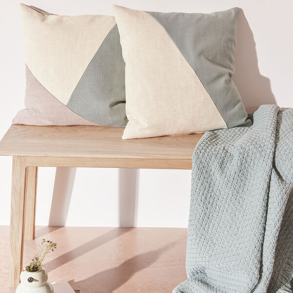 Heaven plaid, dusty green, Compliments