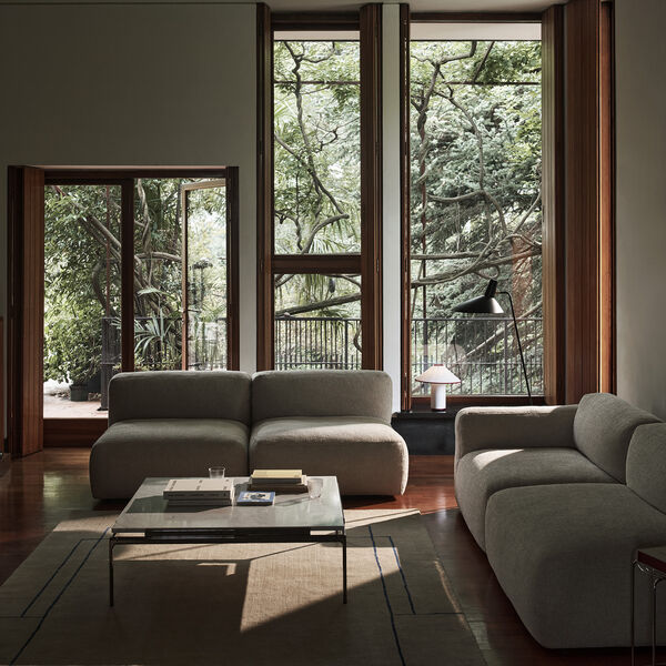 Develius Mellow Modular Sofa Conf. D, karakorum 003 Develius Mellow Modular Sofa Conf. D, karakorum 003, &Tradition