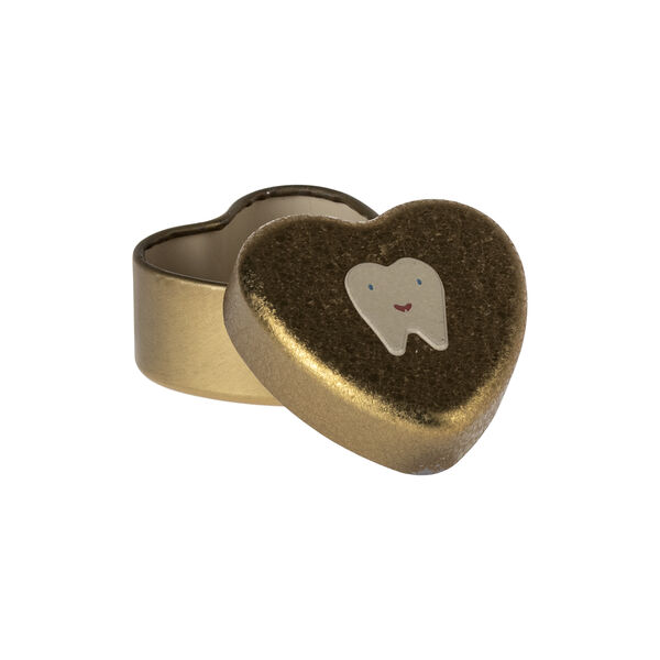 Lille tandæske, gold, Maileg