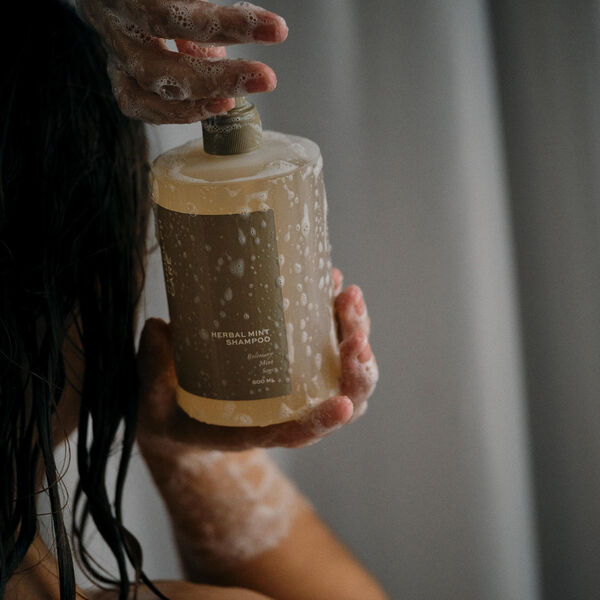 Herbal Mint Shampoo, Rudolph Care