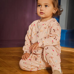 Disc sweater, foraging rose, Molo