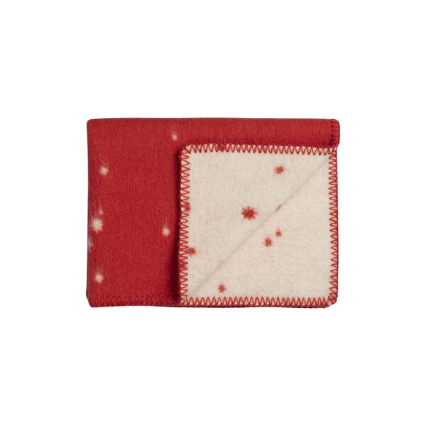 ORION Baby Size Throw, red, Røros Tweed