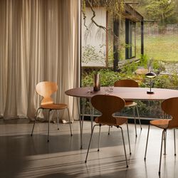 Superellipse&trade; | B616 | Spisebord | Rusty Red, Fritz Hansen