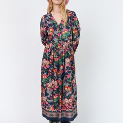 SaraiLL Dress 3/4, flower print, Lollys Laundry
