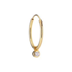 Golden Hour Hoop, The Earring Shop