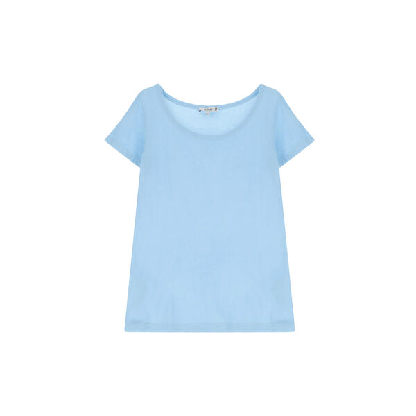 T-Shirt, turquoise sea, Please