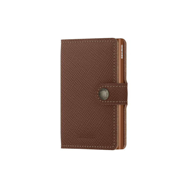 Miniwallet, saffiano caramel Miniwallet, saffiano caramel, Secrid