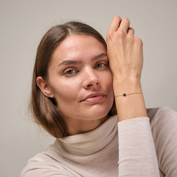 Balloon armbånd, petrol green, ENAMEL Copenhagen