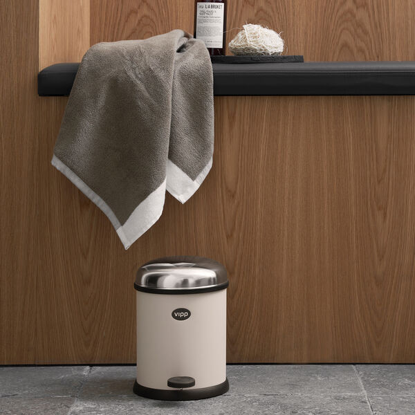 VIPP12 pedalspand, beige, Vipp