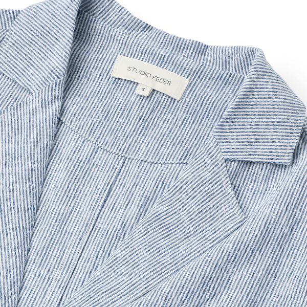 Franka blazer, classic stripe, Studio Feder