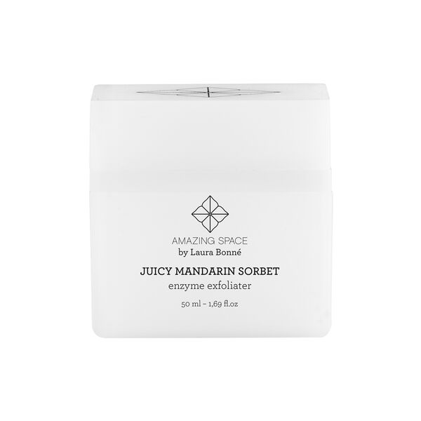 Juicy Mandarin Sorbet – Enzyme Exfoliator, Amazing Space