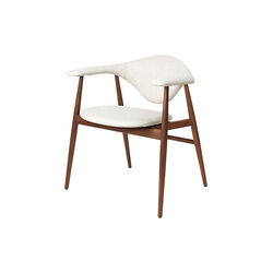 Masculo Dining Chair, Plain 0026/oiled american walnut, GUBI