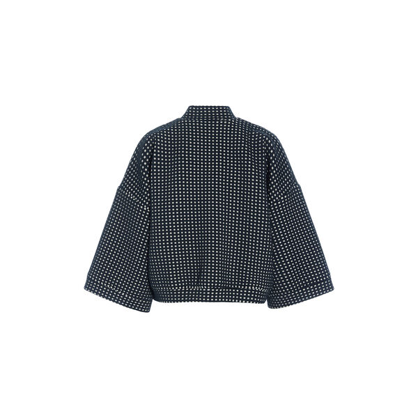 Scuba tiles bomber jakke, black/ivory scuba tiles, BITTE KAI RAND