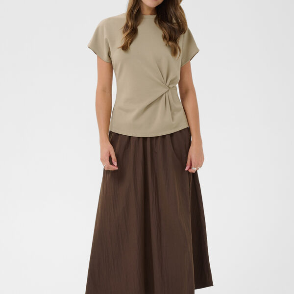 TheoSZ Blouse, weathered teak, Saint Tropez