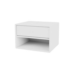 DASH lille sengebord, 101 new white DASH lille sengebord, 101 new white, Montana Furniture