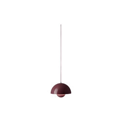 Flowerpot VP7 Pendant, dark plum, &Tradition