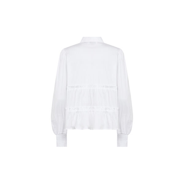 LR-ISLA SOLID 95 Skjorte, white, Levet&eacute; Room