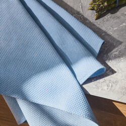 1959 k&oslash;kkenh&aring;ndkl&aelig;de, bright blue, Georg Jensen Damask