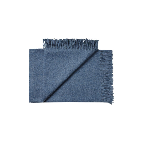 Cusco plaid, 00726 denim blue, Silkeborg Uldspinderi