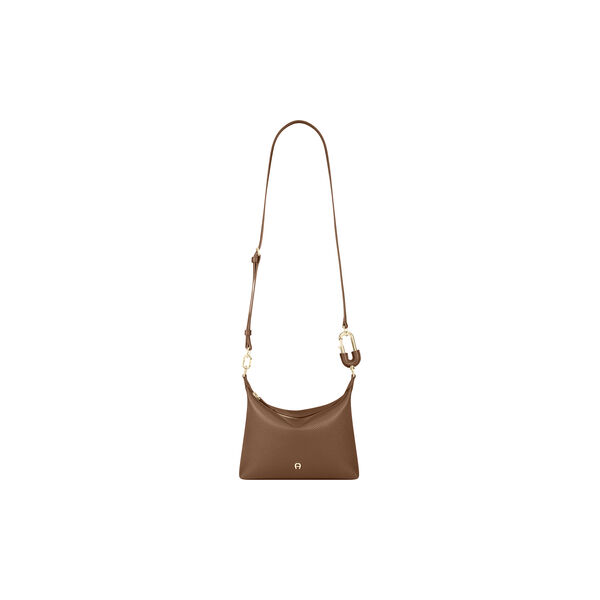 Ina Pouch + Carabiner | Saddle Brown | H&aring;ndtaske, Aigner