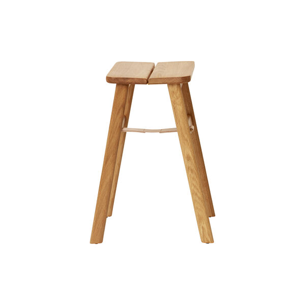 Angle Foldable Stool, oiled oak, Form & Refine