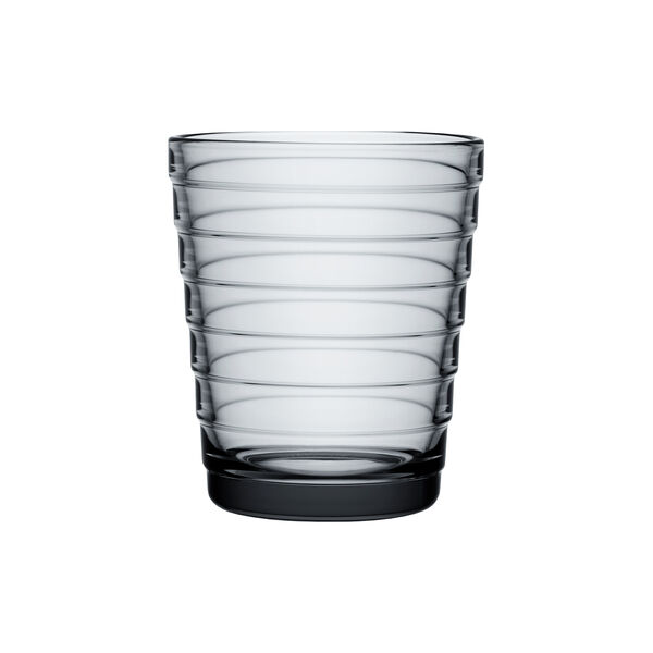 Aino Aalto drikkeglas 2 stk., gr&aring;, Iittala
