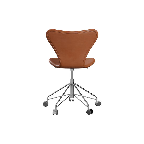 Serie 7&trade; 3117 fuldpolstret kontorstol, Grace Walnut, Fritz Hansen