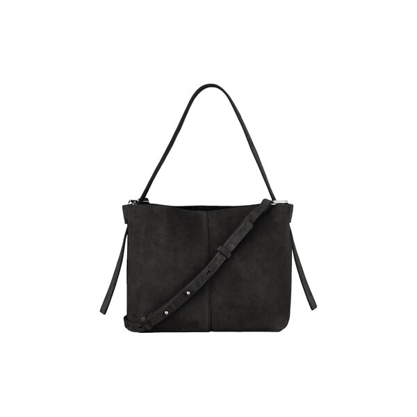 Suede Fraya Small Bag, black, Becksöndergaard