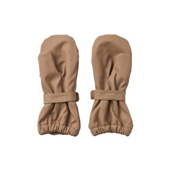 Rain Mittens Rily, 3002 hazel, Wheat