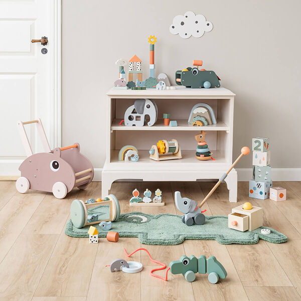 Croco trækdyr, green, Done by Deer