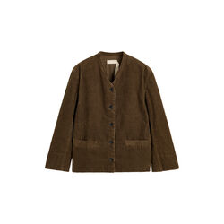 Angela Jacket Corduroy, bark, Aiayu