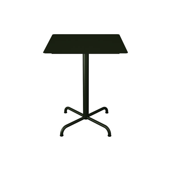 PICO Café Table with 4 Star Base 60x60, olive green PICO Café Table with 4 Star Base 60x60, olive green, HOUE