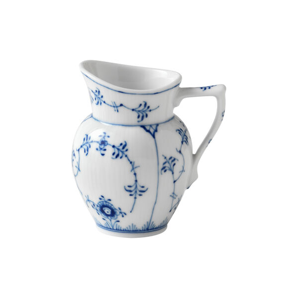 Musselmalet Riflet flødekande 8 cl Musselmalet Riflet flødekande 8 cl, Royal Copenhagen