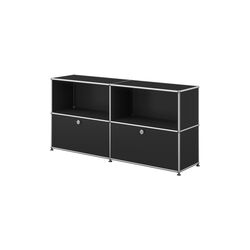 USM Haller | Model C2 | Graphite Black | Sk&aelig;nk, USM Haller