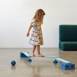 3 x skumbolde, deep blue/sky blue, MODU
