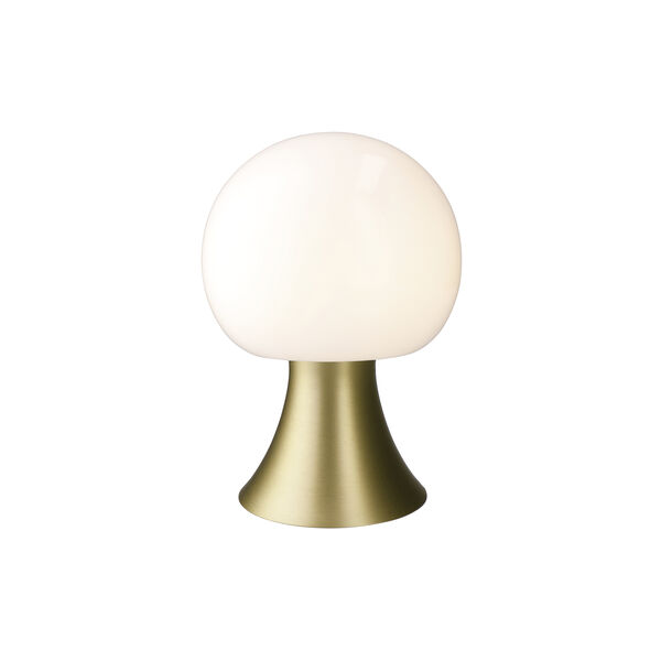 Noor LED lampe, messingfarvet, Holmegaard