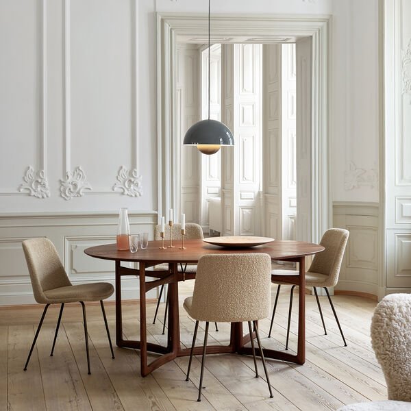 Drop Leaf HM6 spisebord, olieret valn&oslash;d, &Tradition