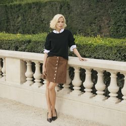 KBEbba Suede Skirt, partridge, Karen by Simonsen