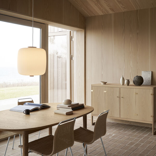 EK61 Opal pendel, olieret eg, Carl Hansen & S&oslash;n